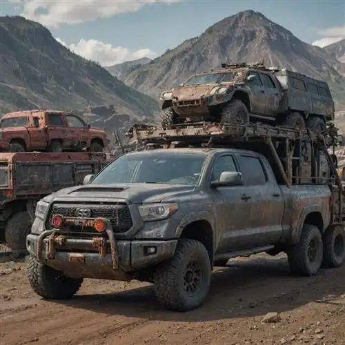 Toyota Tundra - Balancing the weight of your load is essential for stable and responsive towing.